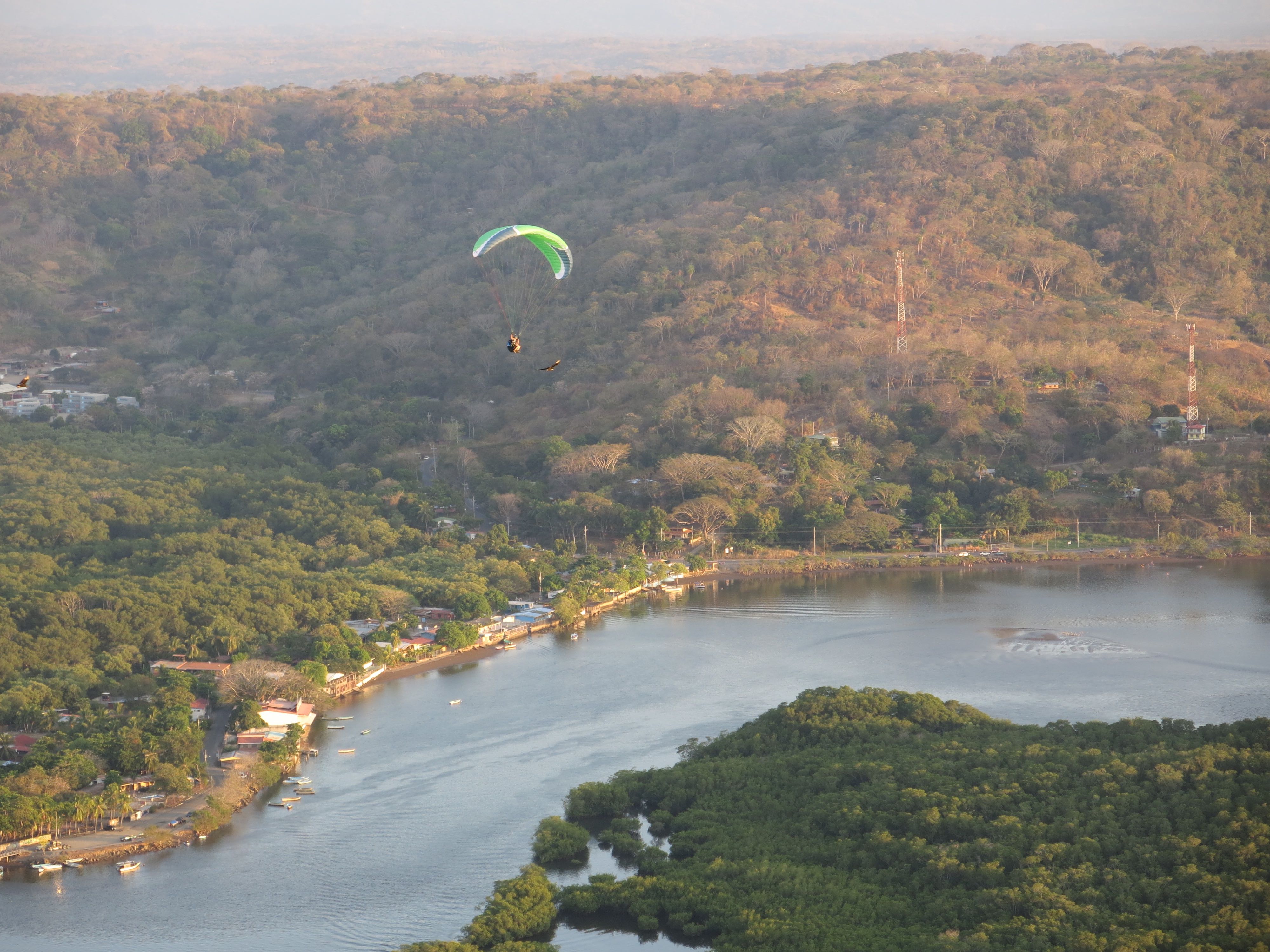  Paragliding with the birds at Caldera 