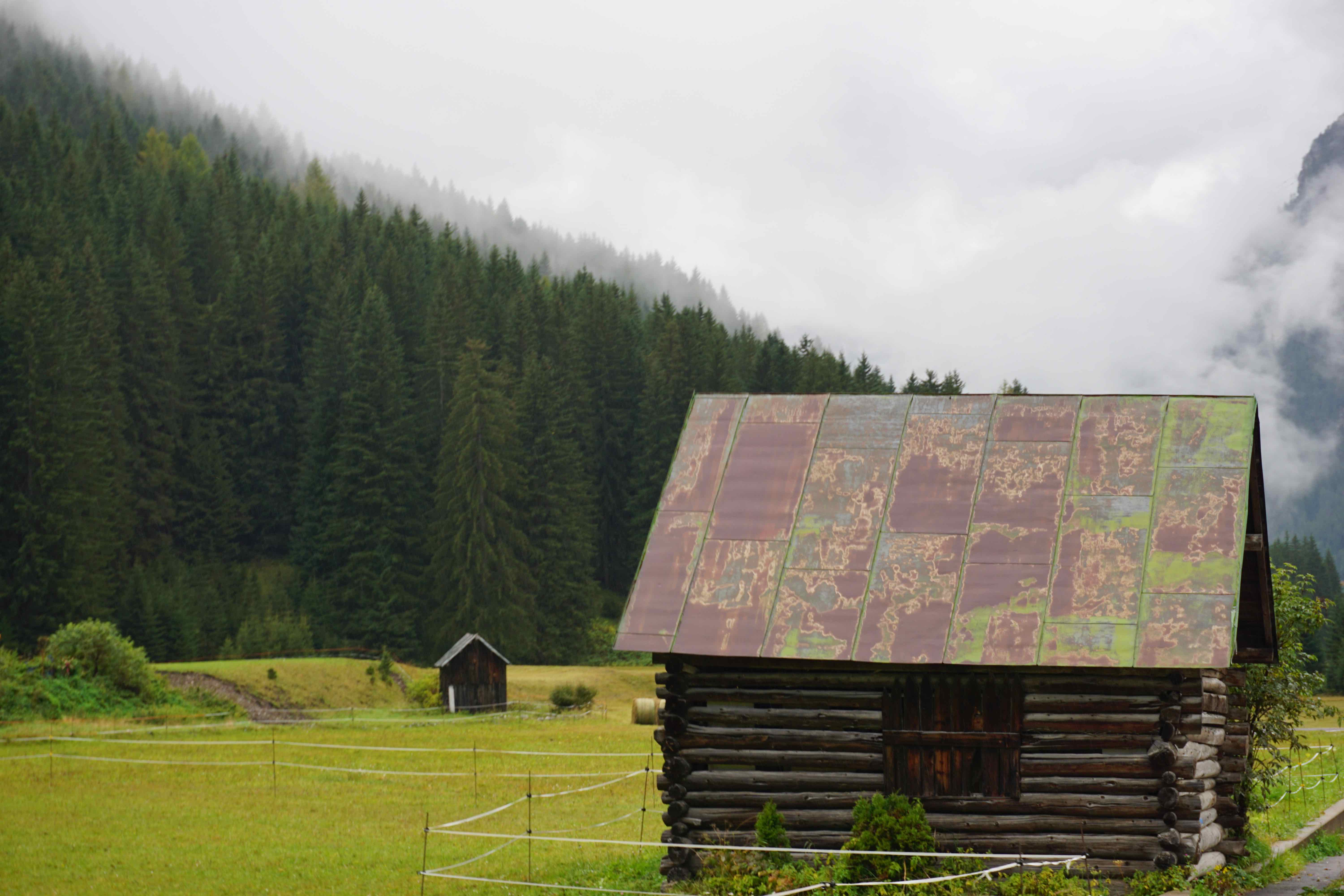  on the road to Canazai, Italy 
