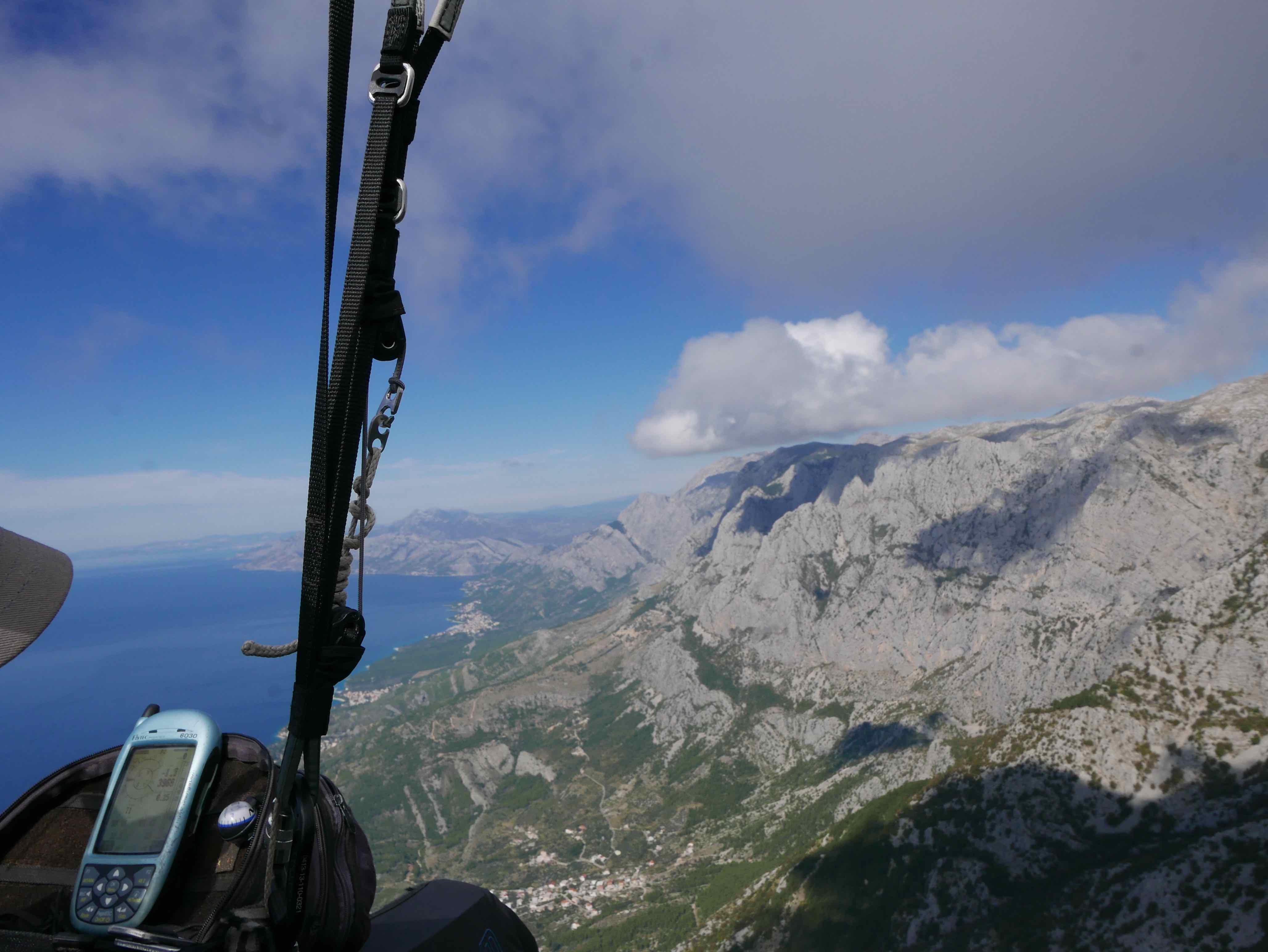  Flying over Makarska, Croatia 