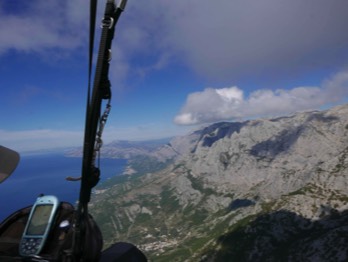  Flying over Makarska, Croatia 