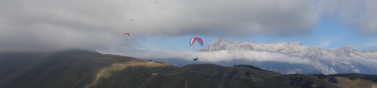 paragliding Stol Slovenia paracrane european tour
